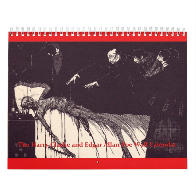 Der Edgar Allan Poe und Wandkalender Harrys Clarke (Titelbild)