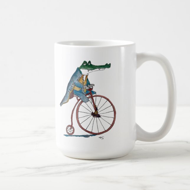 Der Edle Alligator-Becher Kaffeetasse (Rechts)