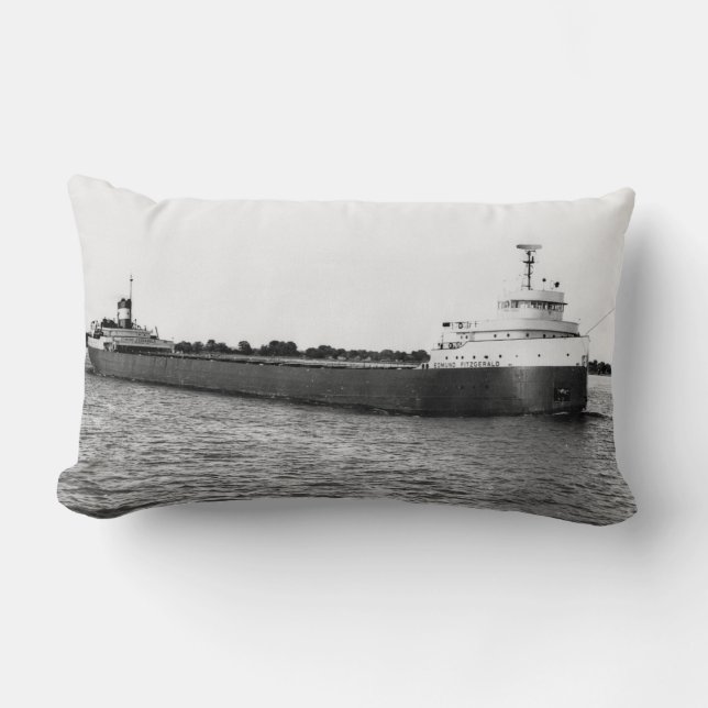 Der Edmund Fitzgerald Lendenkissen (Vorderseite)