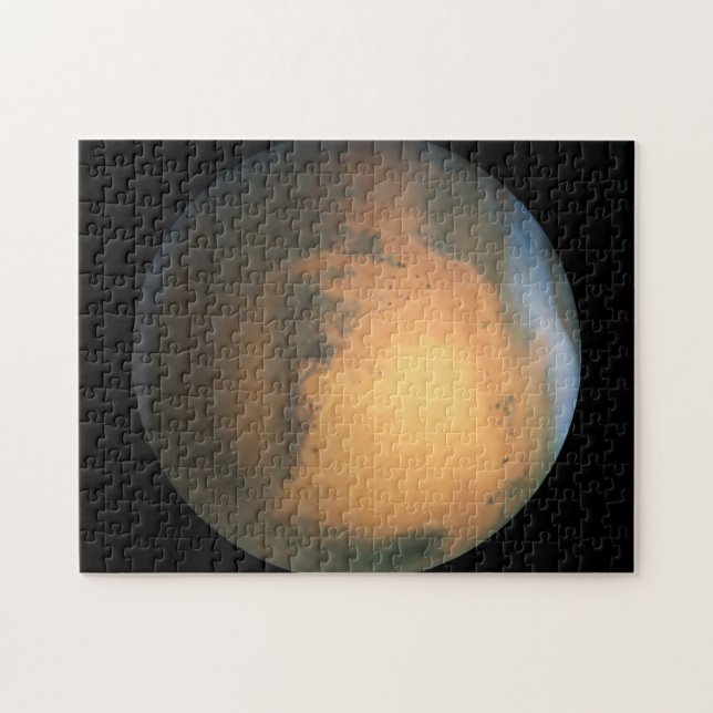 Der Effekt der Planeten-Mars--3D (Horizontal)