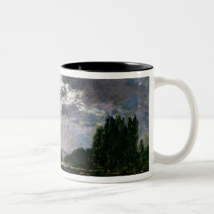 Der Effekt des Mondes, 1891 (Öl auf Leinwand) Zweifarbige Tasse