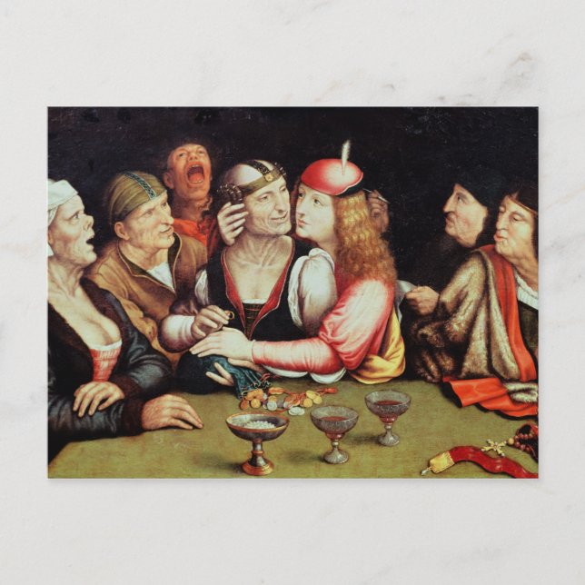 Der Ehevertrag 2 Postkarte (Vorderseite)