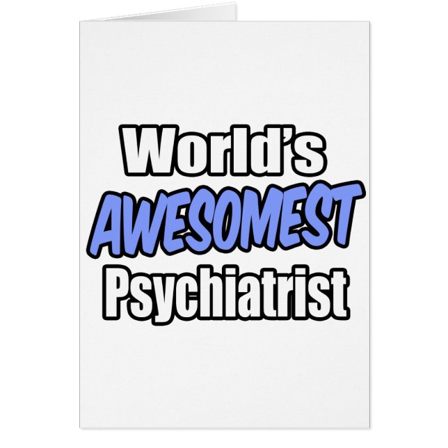 Der ehrfürchtigste Psychiater der Welt (Vorne)