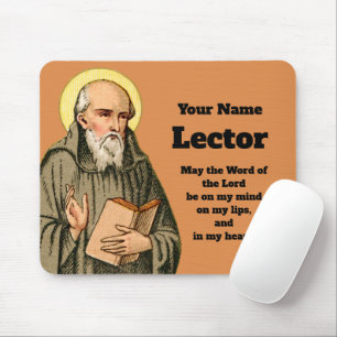 Der ehrwürdige Beda predigend (P 008; Gebet) Mousepad