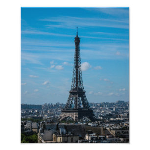 Der Eiffel-Turm, Paris - Foto-Druck Fotodruck