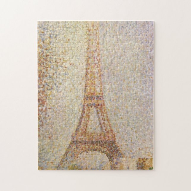 Der Eiffelturm durch Georges Seurat (Vertikal)