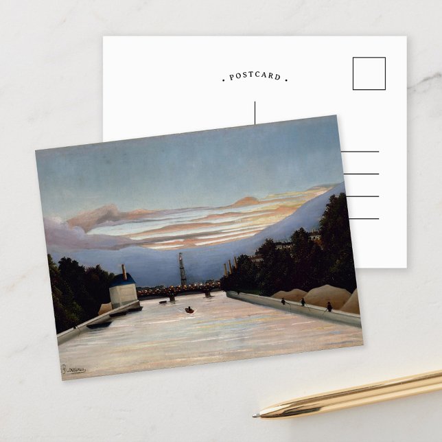 Der Eiffelturm | Henri Rousseau Postkarte (Von Creator hochgeladen)