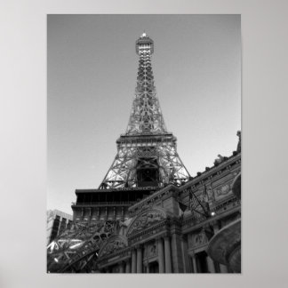 Der Eiffelturm Las Vegas Poster