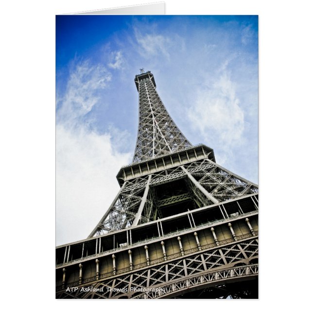 Der Eiffelturm - Paris, Frankreich (Vorne)