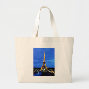 Der Eiffelturm Paris Frankreich Jumbo Stoffbeutel
