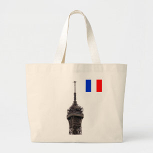 Der Eiffelturm Paris Frankreich Jumbo Stoffbeutel