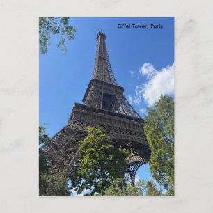 Der Eiffelturm, Paris, Frankreich Postkarte