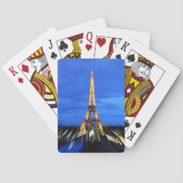 Der Eiffelturm Paris Frankreich Spielkarten