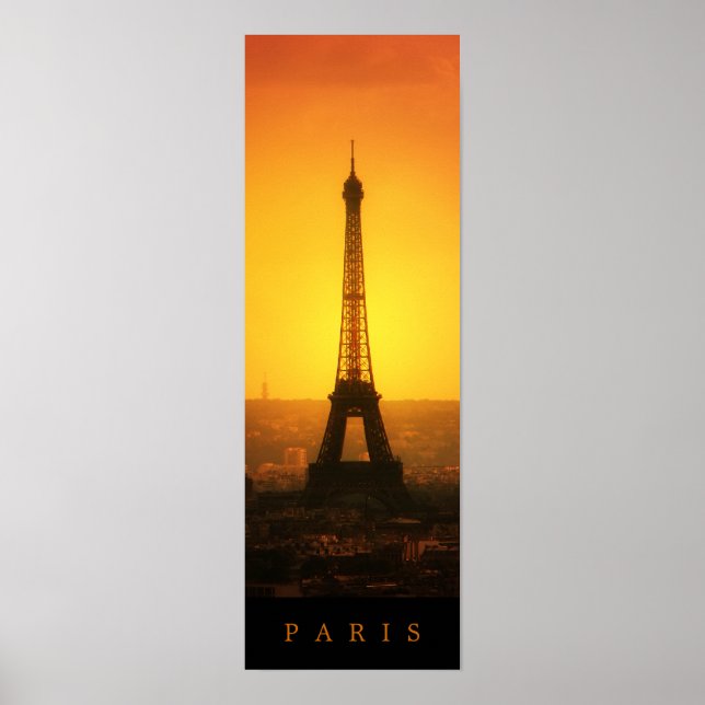 Der Eiffelturm - Poster (Vorne)