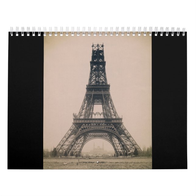 Der Eiffelturm: Staat des Bauwerks 1888 Kalender (Titelbild)