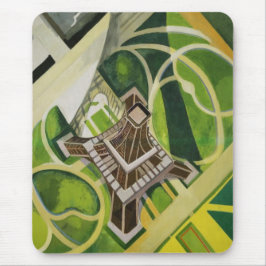 Der Eiffelturm (von Robert Delaunay) Mousepad