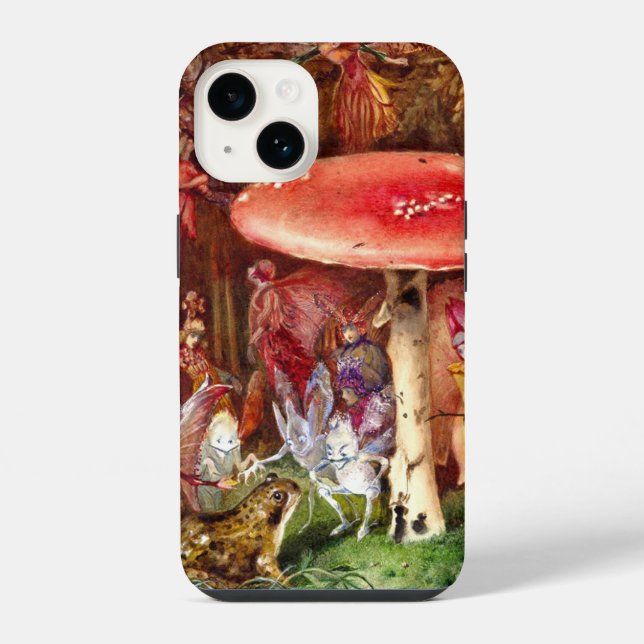Der Eindringling John Anster Fitzgerald iPhone 14 Hülle (Rückseite)