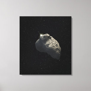 Der Eindruck eines Künstlers Leinwanddruck