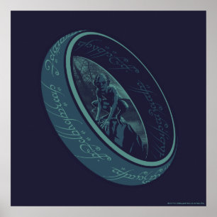 DER EINE RING™ GOLLUM™ Grafik Poster