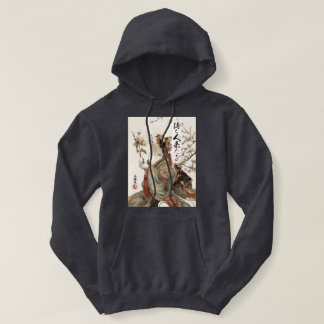 "Der Eine wird kommen" Japanische Katzenkunst  Hoodie