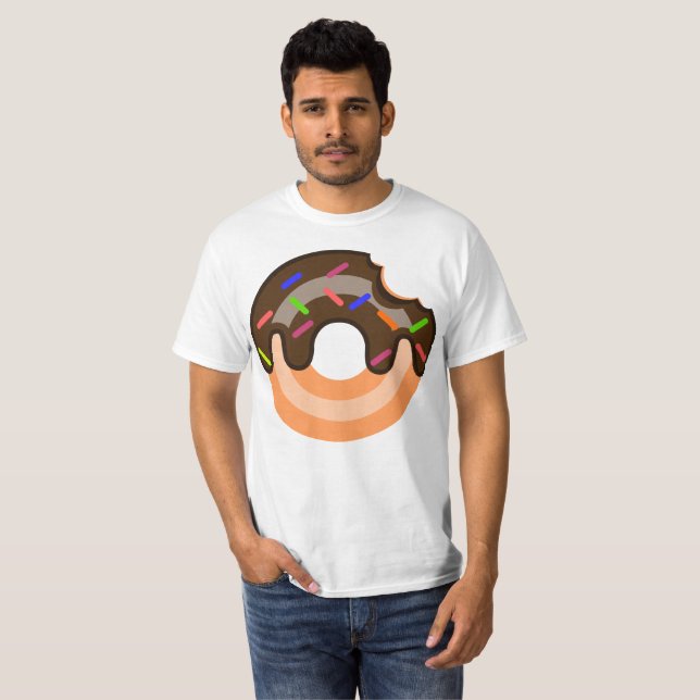 Der einfache Krapfen des Typs T-Shirt (Vorne ganz)