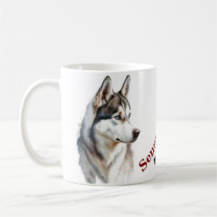 Der einfache, moderne Coole Typografie-Name des Ha Kaffeetasse