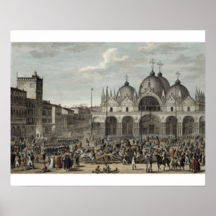 Der Eingang der Franzosen nach Venedig und der Die Poster