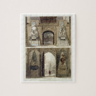 Der Eingang in den Chor und in den Westeingang,