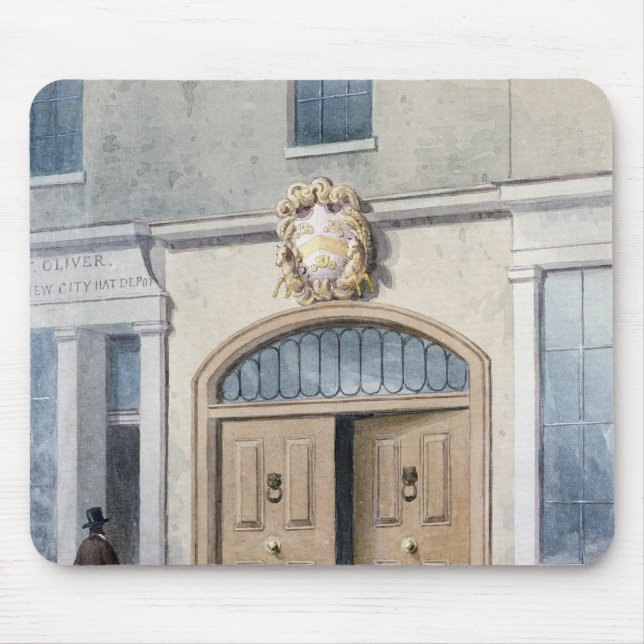 Der Eingang zu den Coachmakers Hall, 1854 Mousepad (Vorne)