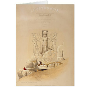 Der Eingang zum großen Tempel von Aboo