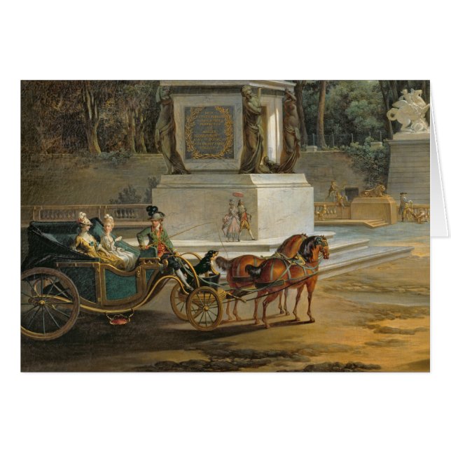 Der Eingang zum Tuileries (Vorderseite (Horizontal))