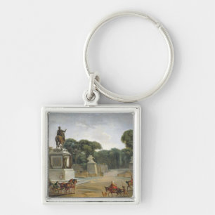 Der Eingang zum Tuileries vom Platz Schlüsselanhänger
