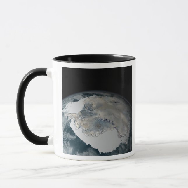 Der eingefrorene Kontinent der Antarktis Tasse (Links)