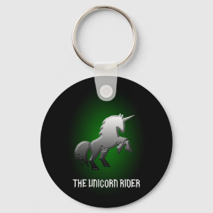 Der Einhorn-Reiterschlüssel Fob Schlüsselanhänger