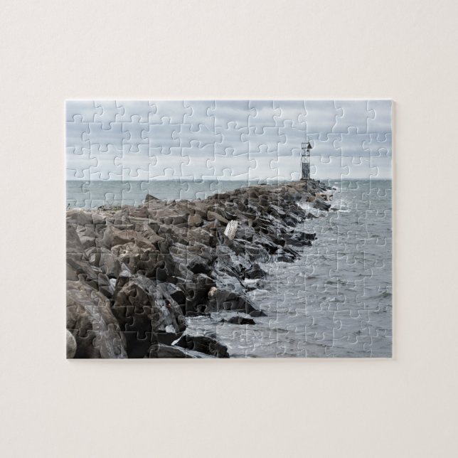 Der Einlass an See Montauk Punkt (Horizontal)