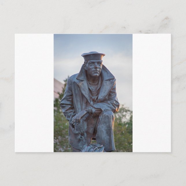 Der einsame Segler Postkarte (Vorderseite)