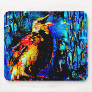 Der einsame Vogel 2 Mousepad