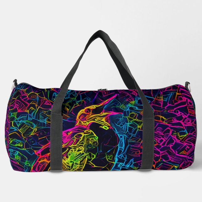 Der einsame Vogel 3 Duffle Bag (Vorderseite)