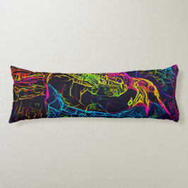 Der einsame Vogel 3 Seitenschläferkissen