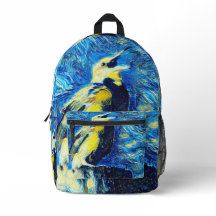 Der einsame Vogel-VanGogh-Stil