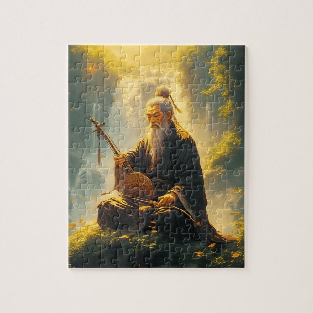 Der Einsiedler Shan Shui (Vertikal)