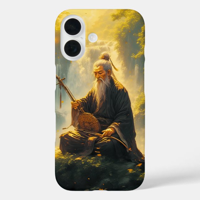 Der Einsiedler Shan Shui iPhone 16 Hülle (Rückseite)