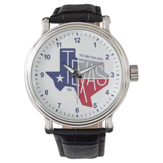 Der einstündige Staat Armbanduhr (Vorderseite)