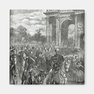Der Eintrag von Napoleon III. und Victor Emmanuel Magnet