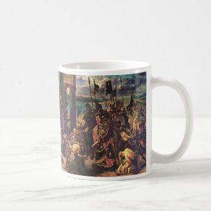 Der Eintritt der Kreuzfahrer in Konstantinopel Kaffeetasse