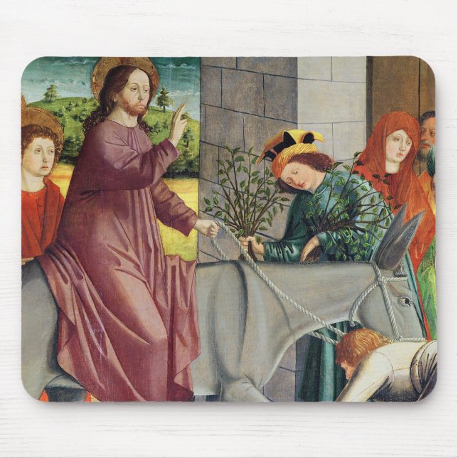 Der Eintritt von Christus in Jerusalem Mousepad (Vorne)