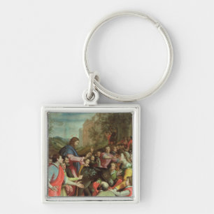 Der Eintritt von Christus in Jerusalem Schlüsselanhänger