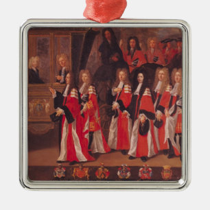 Der Eintritt von Louis von Frankreich Ornament Aus Metall