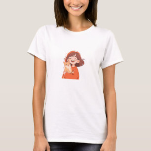 Der einzigartige Bond zwischen Mensch und Katze T-Shirt