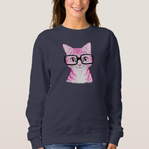 Der einzigartige die Strickjacke Hand gezeichneten Sweatshirt